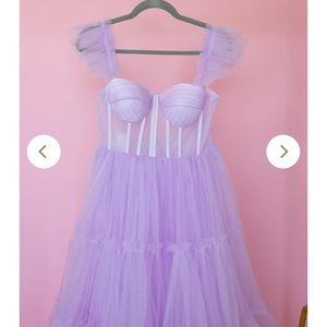 Mia Dress - Light Purple - Not Lined Size 2